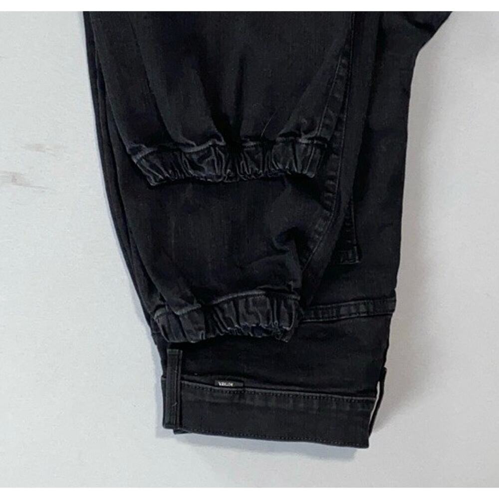 Mother The Wrapper Patch Springy Ankle Jogger Jeans in Not Guilty. Women's 30. - Picture 5 of 9
